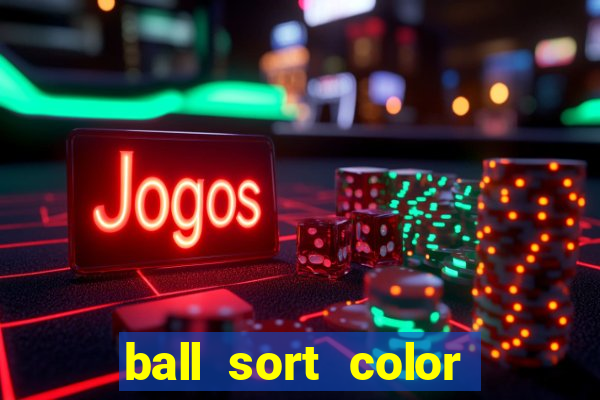 ball sort color water puzzle